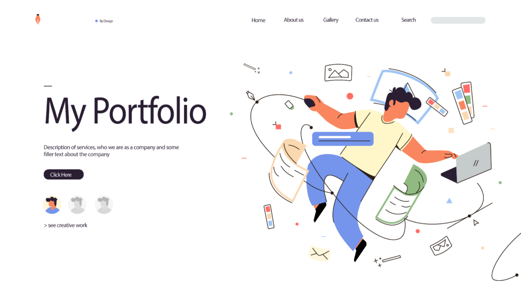 portfolio web designing